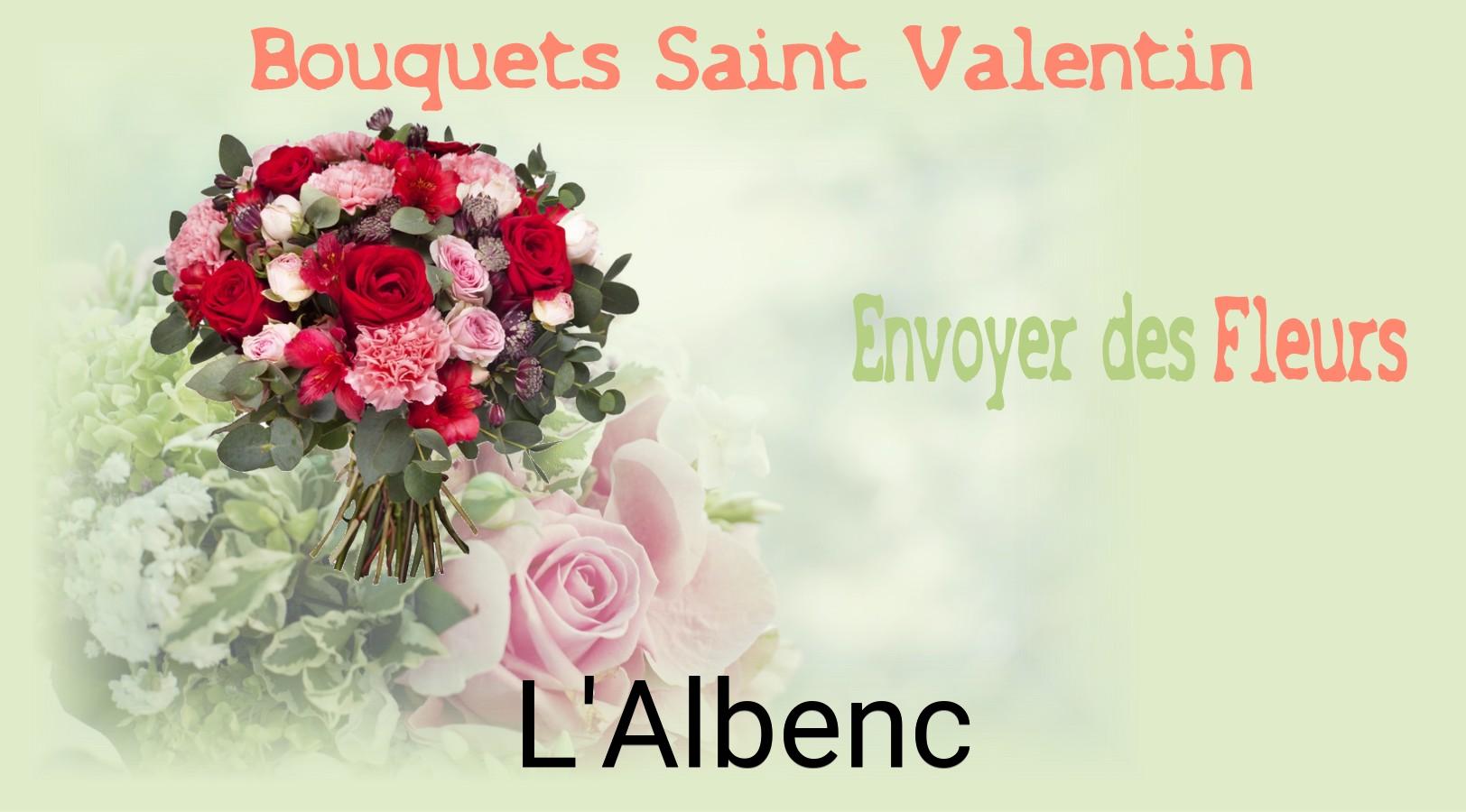 Roses de Saint-Valentin livrées à L'Albenc
